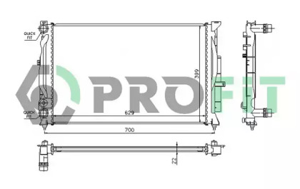 Теплообменник PROFIT PR 0014A2